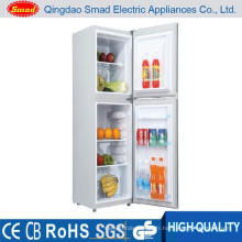 118L Household Double Door Refrigerator, home fridge, combi refrigerator